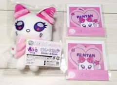 ME:EYE's キャラ福くじ RI:NYAN リニャン ぬい ステッカー