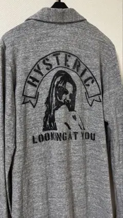 Hysteric Glamour 長袖ポロシャツ グレーのサムネイル