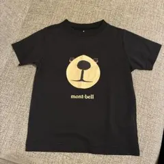 mont-bell クマの顔プリント Tシャツ 100