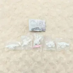 シナモロール ちょこんとマスコット 全5種 コンプリート ガチャ