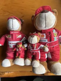 Ferrari フェラーリ F1 テディベア キーホルダー セット - メルカリ