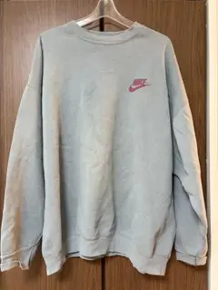 【値下げ！古着】Nike ブルーグレー スウェット トレーナーのサムネイル