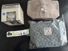 【新品未開封】スヌーピー　PEANUTS 保温ジャー4点セット