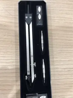 製図用コンパスセット 替芯・替ペン先付き
