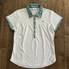 ellesse エレッセ　テニスウェア　メッシュポロシャツ Lサイズ
