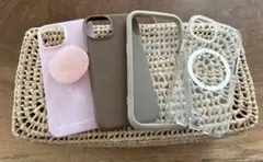 iPhone13用ケース 4点セット数回使用