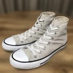 美品/CONVERSEコンバースNEXTARハイカットスニーカー(24cm)薄灰のサムネイル