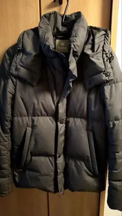 nano universe 河田フェザー ダウンジャケット グレー