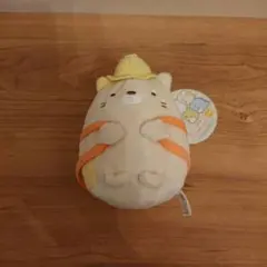 未使用　美品　すみっコぐらし ねこ ぬいぐるみキーホルダー ぬいキー