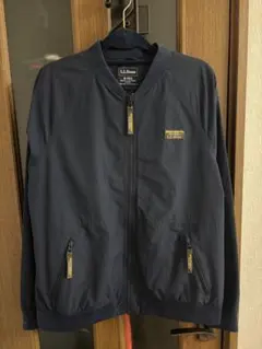 L.L.Bean レディース裏起毛付きジャケット ネイビー　Mサイズ