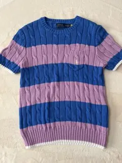 Polo Ralph Lauren 半袖ニット M ボーダー