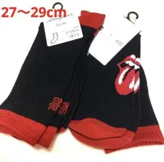 GU The Rolling Stones ソックス 27-29cm 2足セットのサムネイル