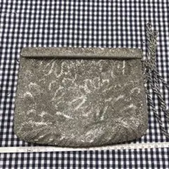 総ビーズショルダーバッグ