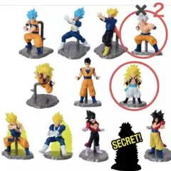 ドラゴンボール チョコサプ 孫悟空 身勝手の極意　ゴテンクス　3点セット