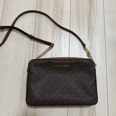 MICHAEL KORS ブラウン ショルダーバッグ