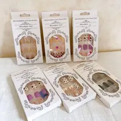 ネイルチップ 6点セット まとめ売り 新品未使用