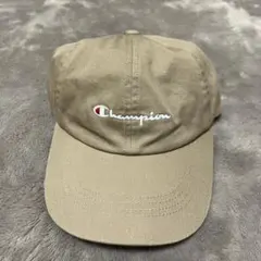 Champion ベージュキャップ 調整可能