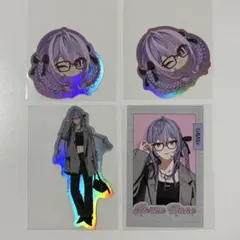 梢桃音 GRAY×ACCENT チェキカード ステッカー