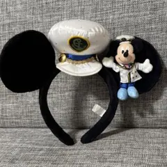 ディズニーシー カチューシャ　ミッキー　ぬいぐるみ付き
