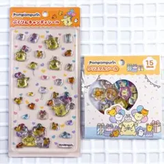 ポムポムプリン】ぷくりんキャンディシール30周年 クリアキャンディ