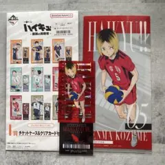 ハイキュー!! 一番くじ I賞 チケットケース＆クリアカードセット 孤爪研磨