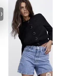 ZARA ツイードボンバージャケット【S】