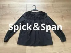 Spick＆Span スピックアンドスパン レース長袖ブラウス