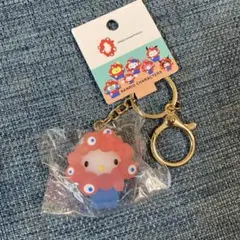 万博 EXPO2025 サンリオ ミャクミャクキーホルダー　キティ　クリアカラー