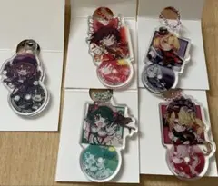 東方Project アクリルキーホルダー 5種セット