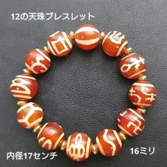 宝瓶天珠ブレスレット 赤瑪瑙 ターコイズ 高品質 至純天珠 12の天珠ブレスレット 赤色丸玉 - メルカリ