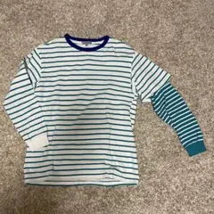 niko and... ボーダー長袖Tシャツ M