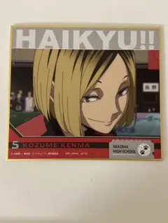 ハイキュー!! 一番くじ　色紙　孤爪研磨