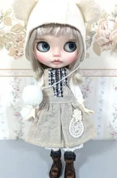 ♡ブライス アウトフィット ワンピース エプロン セット - メルカリ