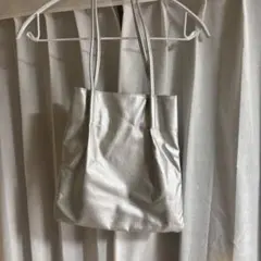 シルバー トートバッグのサムネイル
