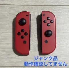 ジャンク品 Nintendo Switch Joy-Con ジョイコン 赤
