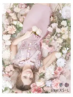 dazzy リボン付きドレス　Sサイズ