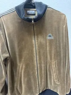 Kappa ブラウン ジップアップジャケット