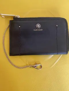 CLATHAS ブラック パスケース チェーン付き