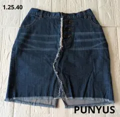 【PUNYUS】Sサイズ　デニム　ミニスカートのサムネイル