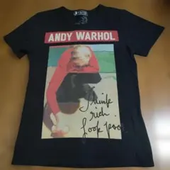 HYSTERIC GLAMOUR Andy Warhol Tシャツ 黒