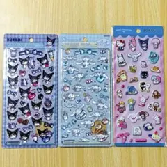 【正規品】ボンボンドロップシール クロミ シナモロール ぷっくりシール