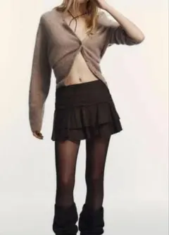 ZARA フリルスコート　XS