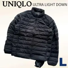 ユニクロ UNIQLO ウルトラライトダウン ダウンジャケット ブラック L