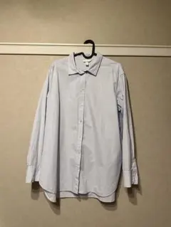 H&M 長袖シャツ ライトブルー Mサイズ