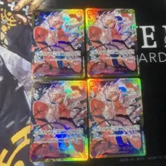 ワンピースカード　美品　ルフィ　シークレット　ニカ