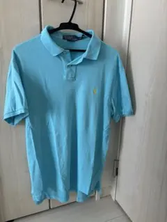 Ralph Lauren 水色 ポロシャツ 半袖