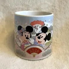 東京ディズニーリゾート2026年お正月スーベニア湯呑み・カップ ミッキー・ミニー