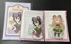 鬼滅の刃 実りの秋まつり 伊黒小芭内 甘露寺蜜璃 アクリルスタンド ポストカード