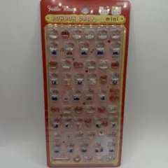 【正規品】サンリオ　赤キティ　ボンボンドロップシールミニ