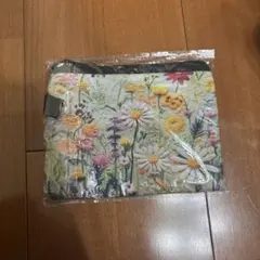 花柄 布製 小物入れ ポーチ